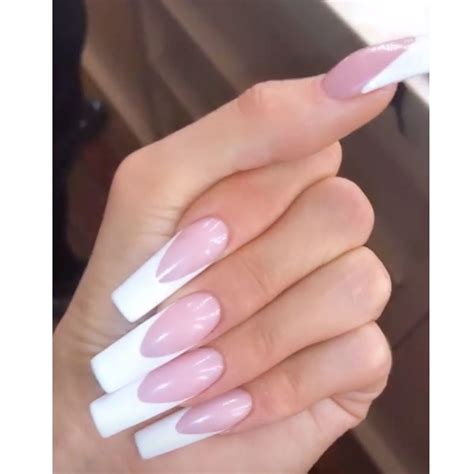 50 Trendy Pink And White Nails For 2020 Stylinggo