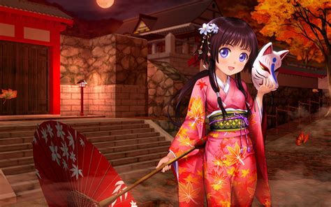 If you repeatedly fail to properly use spoiler tags you will be banned. Anime Girl Kimono Umbrella Wallpapers | HD Wallpapers | ID ...