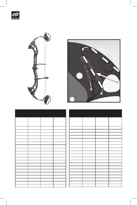 Pse Vision Compound Bow Users Guide Pse Archery Bow 2014 User