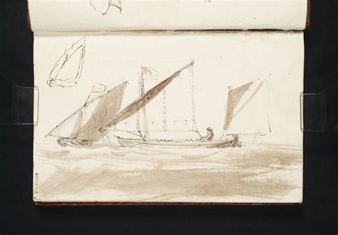 Joseph Mallord William Turner Diagrams And Studies Of Boats A Small