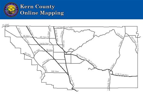 Interactive Maps Kern County Planning And Natural Resources Dept