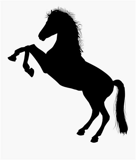 Onlinelabels Clip Art Horse Horse Black And White Png