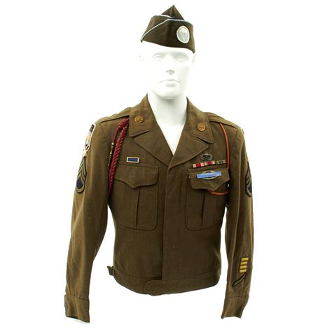 Original Us Wwii 101st Airborne 506th Pir Named Uniform Grouping