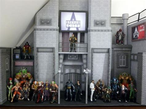 Batman Arkham City Diorama Batman Arkham City Custom Diorama Playset