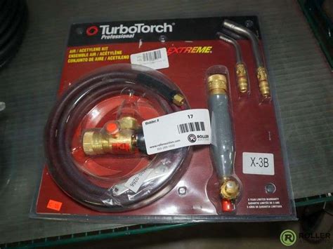 New Turbo Torch X B Air Acetylene Kit Roller Auctions