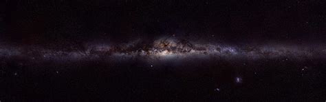Hd Wallpaper Milky Way Space Galaxy Stars Multiple Display Dual