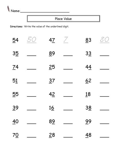 2nd Grade Math Printable Worksheets