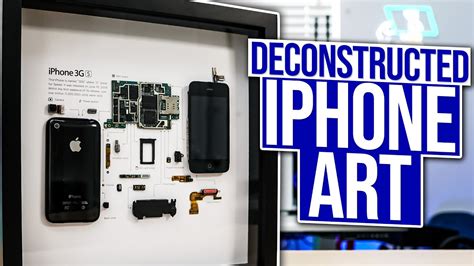 Deconstructed Iphone Art For Your Office Youtube