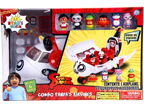 Get ready to take flight with the ryans world combo panda airplane playset. Ryan's World Toy (Combo Panda Airlines) Ryan's Toy ...