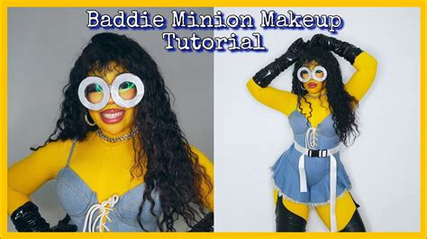 Baddie Female Minion Makeup Tutorial Halloween Makeup 2022 Series