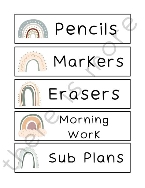 Excited To Share This Item From My Etsy Shop Boho Classroom Name Tags