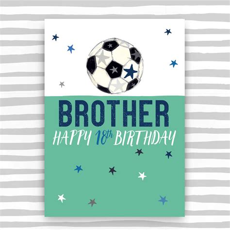 Brother 18th Birthday Card By Molly Mae®