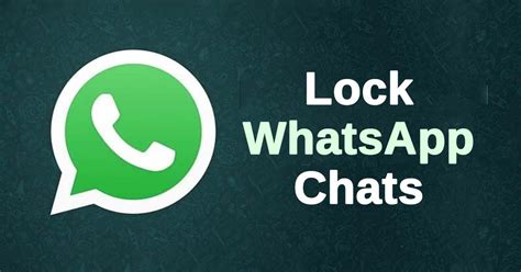 Jak Uzamknout Chaty Whatsapp Pomocí Hesla Technika