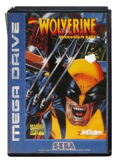 Buy Wolverine Adamantium Rage Mega Drive Australia