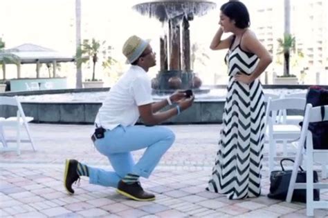 Man Surprises Girlfriend With Her Dream Pinterest Wedding Surprise Wedding Plan My Wedding