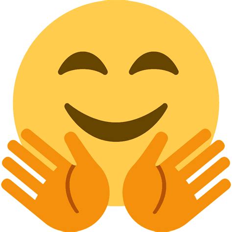 Hugging Face Emoji Clipart Free Download Transparent Png Creazilla