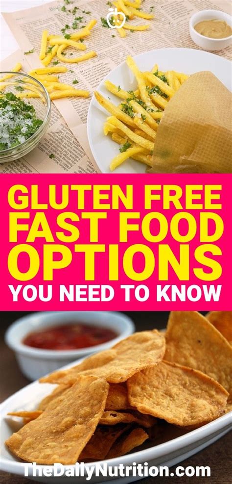 Here's a complete rundown of all the gluten free fast food restaurants menus you will find in the united states and even some in foreign countries. Gluten-Free Fast Food: Options When You Think You Have ...