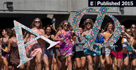 Sorority Video Generates Charges Of Discrimination The New York Times