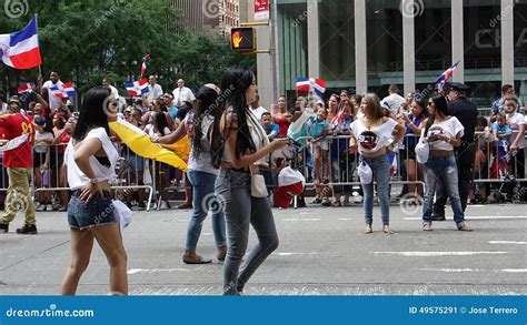 the 2014 dominican day parade in manhattan 9 editorial photo image of parade sixth 49575291