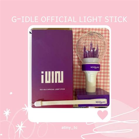 G Idle Gidle Official Light Stick Shopee Philippines