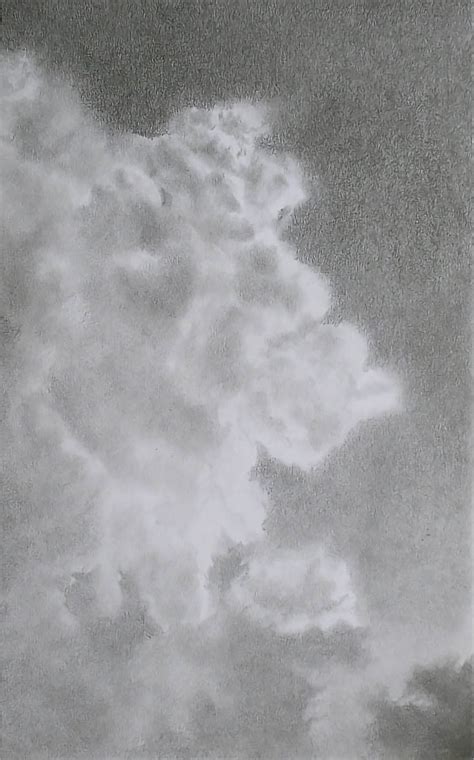 67kb, drawn in pencil clouds and sun picture with tags: How to Draw Perfect, Luminous Clouds with Graphite Pencils ...