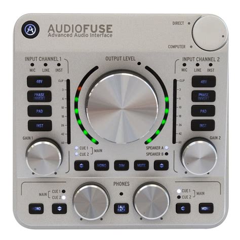 Arturia Audiofuse Usb Interface For Mac Pc And Ios Classic Silver
