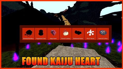 Roblox Kaiju Universe Find Kaiju Heart Unlock Voodon And Juju Youtube