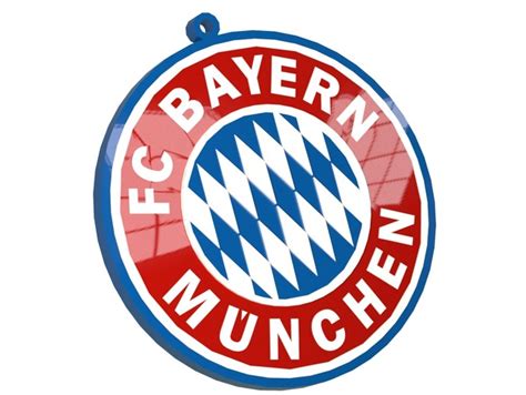 Polish your personal project or design with these fc bayern munich transparent png images, make it even more personalized and more attractive. FC BAYERN logo Key chain by Dape - Thingiverse