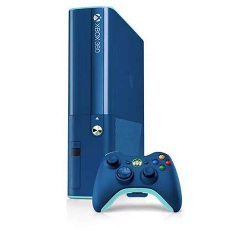 Xbox 360 Elite 500gb System Blue Xbox 360 Gamestop