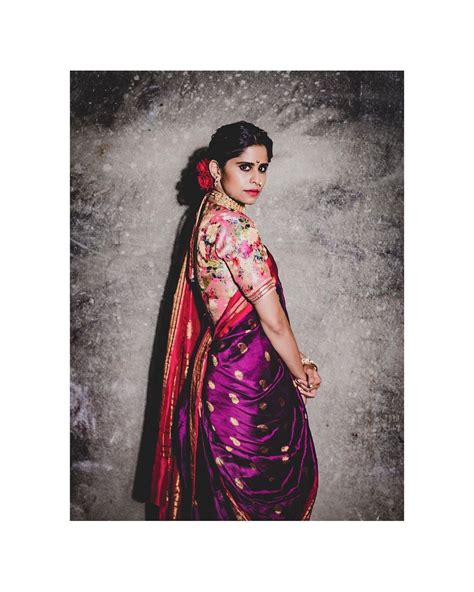 Instagram Photo By Sai Tamhankar • Aug 27 2019 At 646 Pm Saree Look Saree Designs Fancy