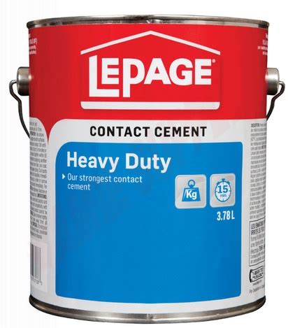 1504629 : LePage Pres-Tite Blue Contact Cement, 3.8L | AMRE Supply