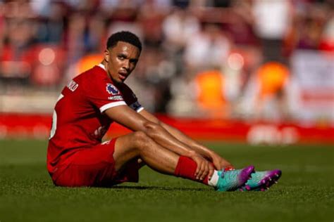 Trent Alexander Arnold Awaits Scan On Hamstring Injury Says Not Too