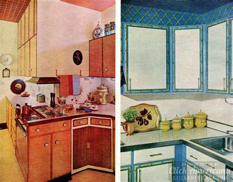 Glam Up Your Home With Vintage 60s Kitchen Cabinets Click Americana