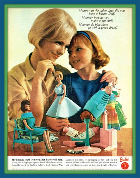 Mattel Barbie Dolls Vintage Magazine Ad By Catchingcanaries
