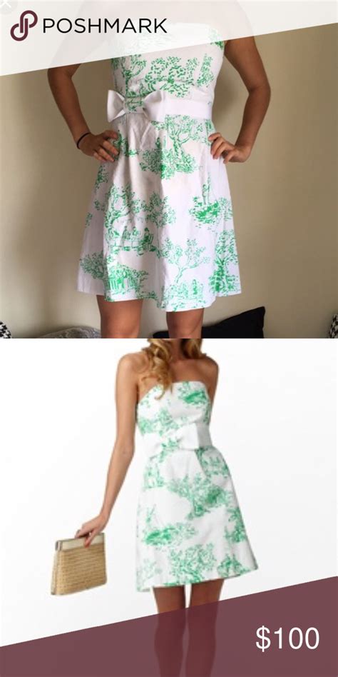 Strapless Lilly Pulitzer Dress Beautiful Summer Dress For Any Occasion