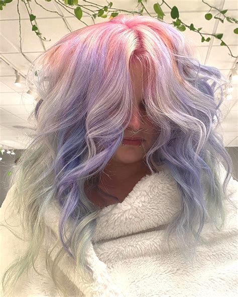 Purple And Pink Pastel Hair