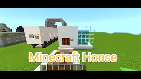 Minecraft Modern House Tutorial Making Youtube