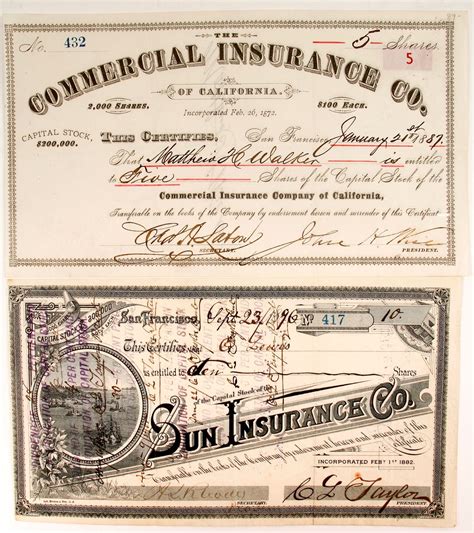 Market capitalization, or market cap, is the value of a company's. Two California Insurance Company Stocks (88172)