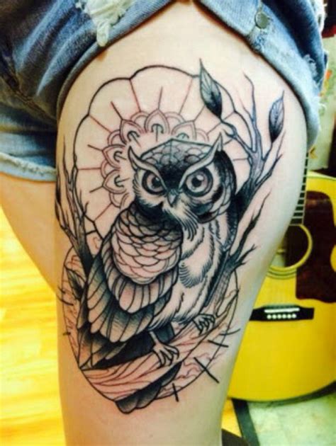 Meaningful Owl Tattoos For Women Resenhas De Livros