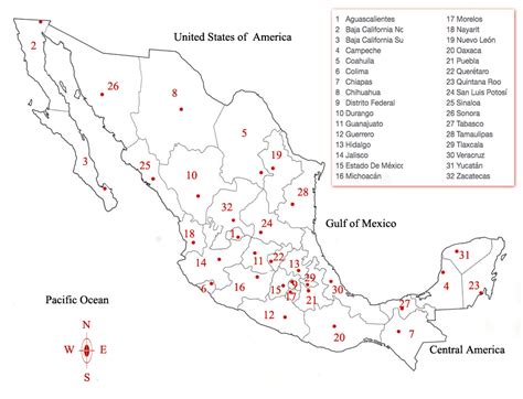 Mapa De Mexico Seonegativo Com