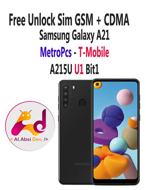 Free Unlock Gsm Cdma Samsung Galaxy A21 A215u Metropcs T Mobile