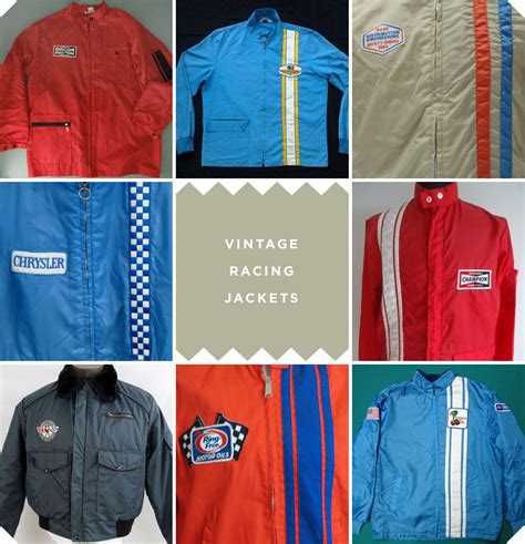 Vintage Motorsports Jackets Break The Cold Vintage Racing Jacket