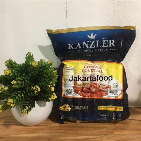 sosis ayam kanzler cheese cocktail 500gr/kanzler sosis cheese cocktail