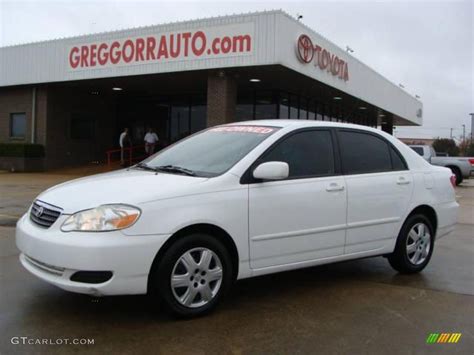 Restore your toyota finish in two steps select your toyota's color (step one). 2006 Super White Toyota Corolla LE #27169249 Photo #2 ...