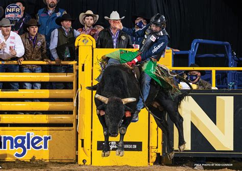 No 2 Ranked Bull Rider Josh Frost Returns To The Scene Of His 2021 National Finals Rodeo Title