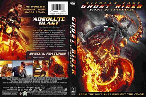 Ghost Rider Spirit Of Vengeance Marvel Knights Formato Dvd