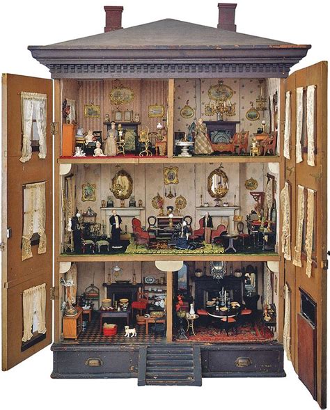 28 Best Antique Doll Houses Images On Pinterest Doll Houses