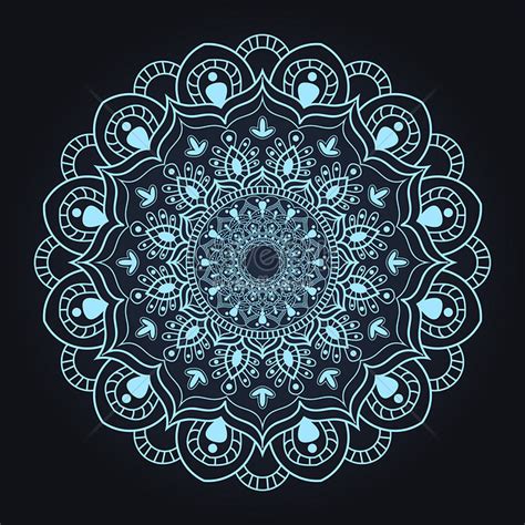 Modern Mandala Art Decoration Illustration Imagepicture Free Download