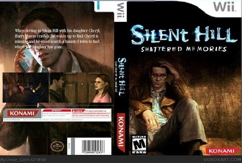 Silent Hill Shattered Memories Wii Box Art Cover By Unclecolin