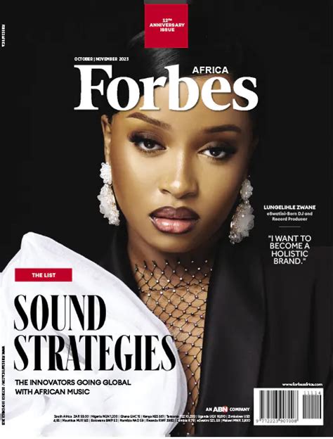 Forbes Africa Octobernovember 2023 — Magazine Pdf